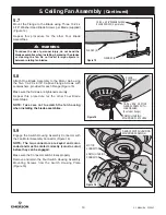 Preview for 10 page of Emerson PRIMA SNUGGER CF905BS01 Owner'S Manual