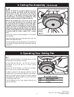 Preview for 11 page of Emerson PRIMA SNUGGER CF905BS01 Owner'S Manual