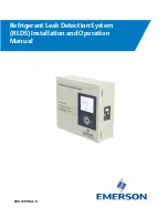 Emerson RLDS Installation And Operation Manual preview