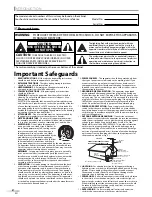 Preview for 2 page of Emerson SLC195EM8 Owner'S Manual