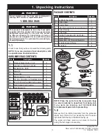 Preview for 3 page of Emerson SUMMERHAVEN LED CF850GES01 Owner'S Manual