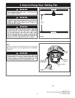 Preview for 9 page of Emerson SUMMERHAVEN LED CF850GES01 Owner'S Manual