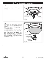 Preview for 16 page of Emerson SUMMERHAVEN LED CF850GES01 Owner'S Manual