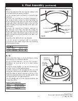 Preview for 17 page of Emerson SUMMERHAVEN LED CF850GES01 Owner'S Manual