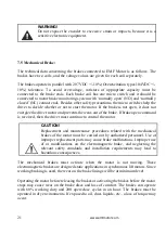 Preview for 22 page of EMF Motor EMF SQML160 Series Operating Instructions Manual