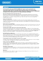 Preview for 2 page of Eminent hdMEDIA RT2 EM7180 Datasheet