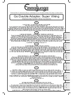 Preview for 3 page of Emmaljunge Go Double Adapter Instruction Manual