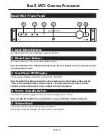 Preview for 16 page of Emotiva BASX MC1 User Manual