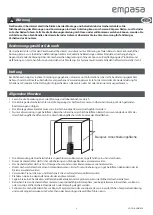 Preview for 5 page of empasa EM01020 Operating Instructions Manual