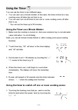 Preview for 18 page of Empava EMPV-24EC03 Instruction Manual / Installation Manual