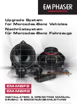 Preview for 1 page of EMPHASER EM-MBF2 Installation & Operating Manual