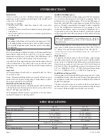 Preview for 6 page of Empire Heating Systems DV-210-SG Owner'S Manual