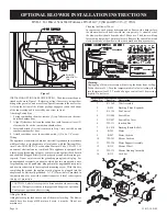 Preview for 16 page of Empire Heating Systems DV-210-SG Owner'S Manual