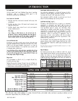 Preview for 5 page of Empire Heating Systems MV 120 Installation Instructions And Owner'S Manual