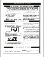 Preview for 11 page of Empire Heating Systems MV 120 Installation Instructions And Owner'S Manual