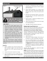 Preview for 20 page of Empyre Pro Series 100 Intallation And Operation Instructions