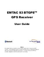 EMTAC S3 BTGPS User Manual preview