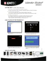 Preview for 2 page of Emtec Movie Cube S800H Product Features