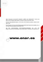 Preview for 35 page of ENAR HURACAN GH Instruction Manual