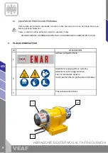 Preview for 10 page of Enarco VEAF Instruction Manual