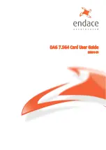 Endace DAG 5.2X User Manual preview