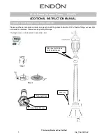 Preview for 1 page of Endon YG-0923 Additional Instruction Manual