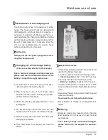 Preview for 17 page of Endres Akkulift Operating Instructions Manual