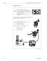 Preview for 24 page of Endress+Hauser Micropilot M FMR231 Operating Instructions Manual