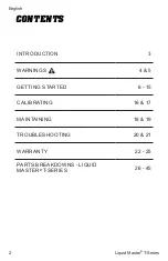 Preview for 2 page of Enduraplas ICEMASTER LIQUID MASTER T Series Owner'S Manual