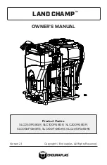 Enduraplas LAND CHAMP SLC050FG8GR Owner'S Manual preview