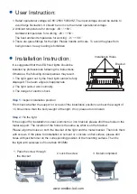 Preview for 3 page of Eneltec ENFL-10W-01RGB Manual