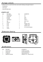 Preview for 3 page of Eneo NXB-9 Series User Manual