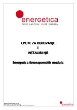 Preview for 33 page of Energetica E-2000 Series Operating And Installation Manual