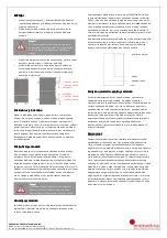 Preview for 36 page of Energetica E-2000 Series Operating And Installation Manual