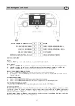 Preview for 21 page of Energetics POWER RUN 7.0 HRC Owner'S Manual