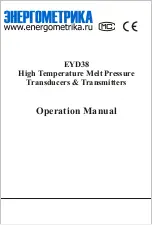 Preview for 1 page of Energometrika EYD38 Operation Manual