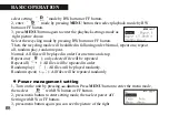 Preview for 9 page of ENERGY SISTEM Lunnatic 3000 Operation Manual