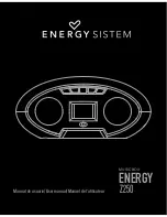 ENERGY SISTEM Z250 User Manual preview