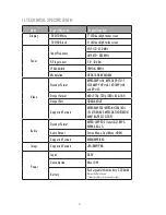 Preview for 22 page of Energy System TV3170 User Manual