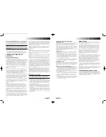 Preview for 18 page of Energy ESB100 Owner'S Manual