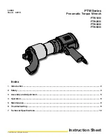 Preview for 3 page of Enerpac PTW1000 Instruction Sheet