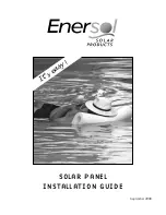 Enersol Solar Panel Installation Manual preview