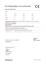 Preview for 19 page of Enertech Bentone B1FUV Classic Installation And Maintenance  Instruction