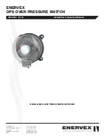 Preview for 1 page of ENERVEX 3903002 Installation & Operating Manual