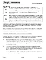 Preview for 23 page of EngA Engineered Air XES-SC Series Installation, Operation And Maintenance Manual