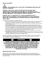 Preview for 3 page of Engine distributors WSG-1068 Service Manual