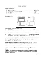 Preview for 5 page of England's Stove Works Smartstove 15-SSW02 Installation & Operation Manual