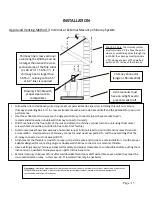 Preview for 13 page of England's Stove Works Smartstove 15-SSW02 Installation & Operation Manual