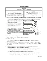 Preview for 15 page of England's Stove Works Smartstove 15-SSW02 Installation & Operation Manual