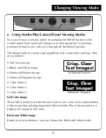 Preview for 19 page of ENHANCED VISION Merlin LCD Plus User Manual